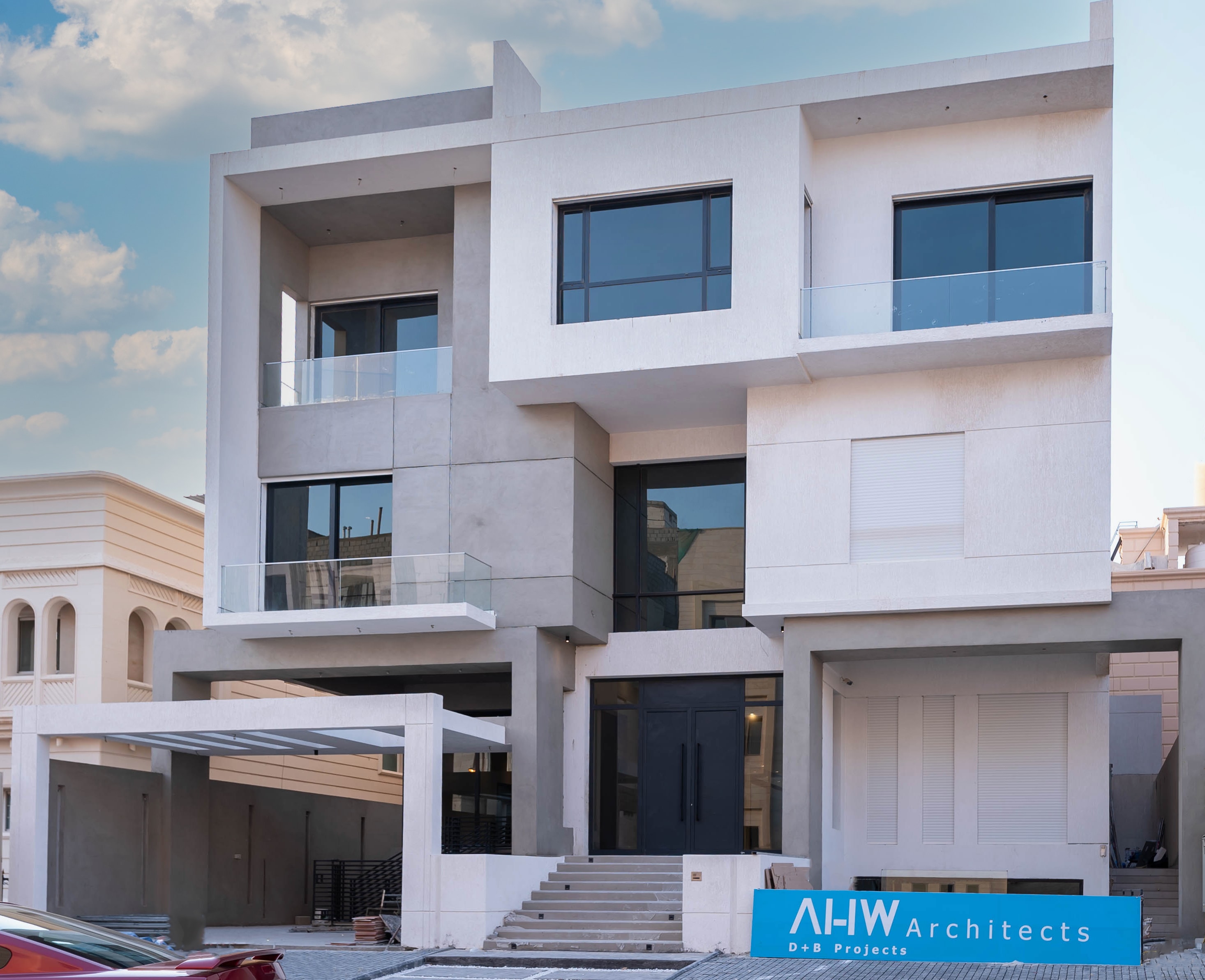 AHW Architects — flagship design-build projects across Kuwait and Egypt